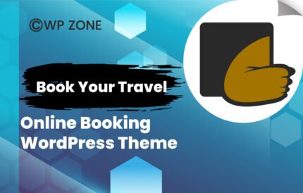 Responsive travel booking theme