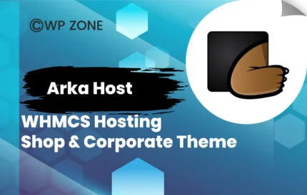 Arka Host – WHMCS Hosting, Shop & Corporate Theme 5.3
