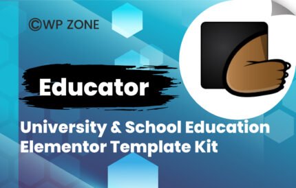 Educator – University & School Education Elementor Template Kit