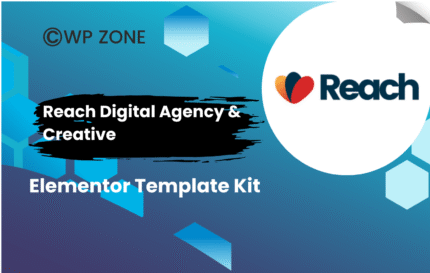 Reach Digital Agency & Creative Elementor Template Kit