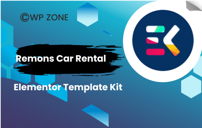 Remons Car Rental Elementor Template Kit - Image 1