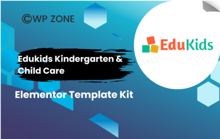 Edukids Kindergarten & Child Care Elementor Template Kit