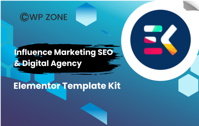 Influence Marketing Elementor Template Kit