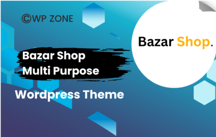 Bazar Shop Multi-Purpose e-Commerce Theme