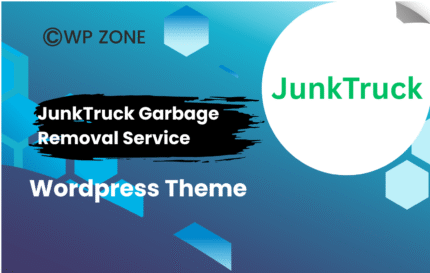 JunkTruck Garbage Removal Service WordPress Theme