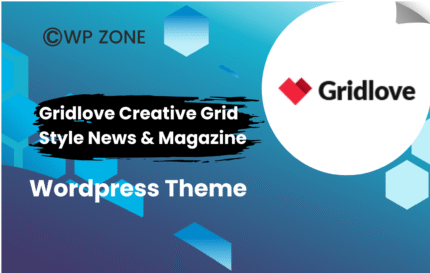 Gridlove Creative Grid Style News & Magazine WordPress Theme 2.1.1