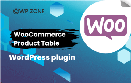 WooCommerce Product Table 4.3.1