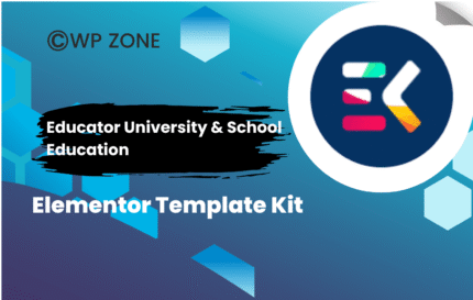 Educator - University & School Education Elementor Template Kit