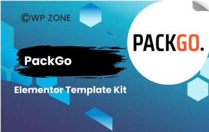 PackGo Moving Transport Logistics Elementor Template Kit