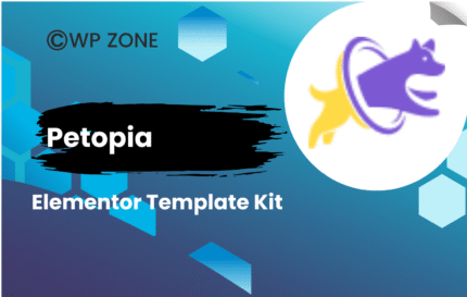 Petopia Pet Care Service Elementor Template Kit