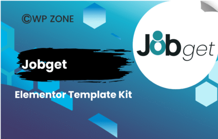 Jobget Job Board & Career Hiring Elementor Template Kit