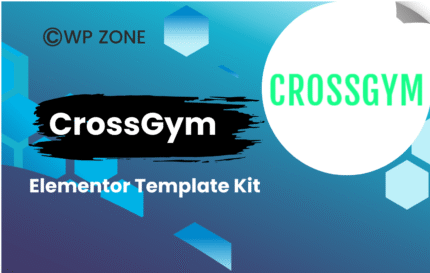 CrossGym - Gym & Fitness Elementor Template Kit