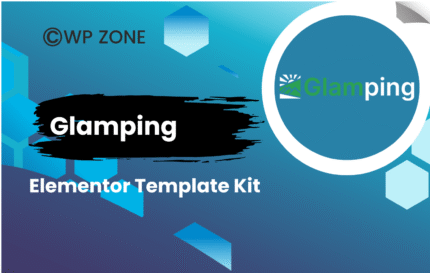 Glamping Luxury Camping & Campground Elementor Template Kit