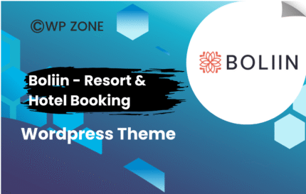 Boliin Resort & Hotel Booking WordPress Theme 1.0