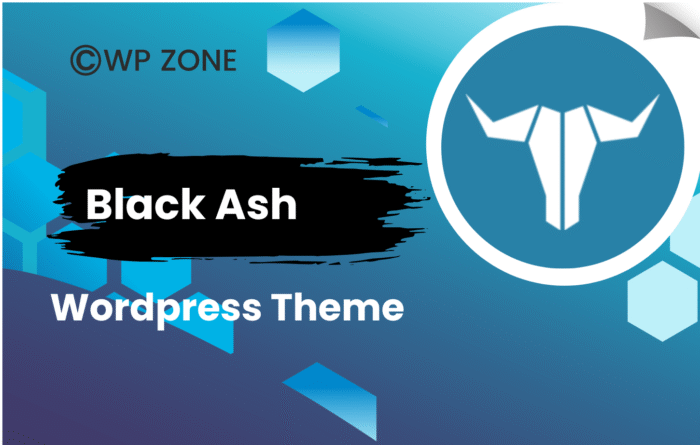 Black Ash Dark Restaurant WordPress Theme