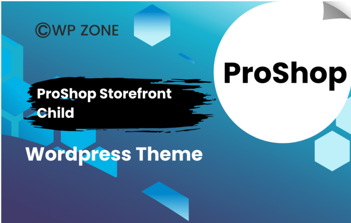 ProShop Storefront Child Theme for WooCommerce 2.0.16