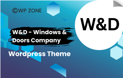 W&D - Windows & Doors Company WordPress Theme 1.8