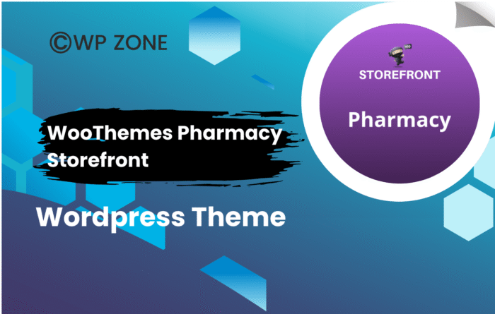 WooThemes Pharmacy Storefront WooCommerce Theme 2.0.14