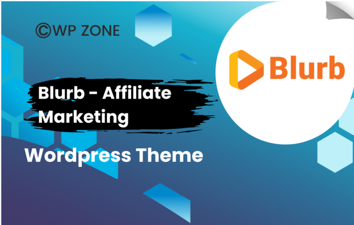 Blurb - Affiliate Marketing WordPress Theme 2.15