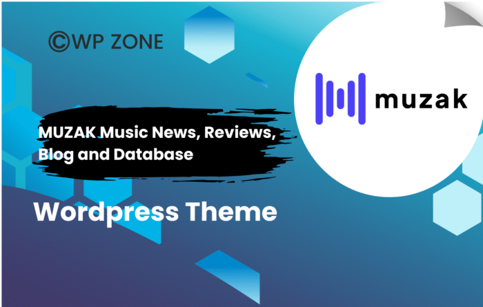 MUZAK Music News, Reviews, Blog and Database WordPress Theme