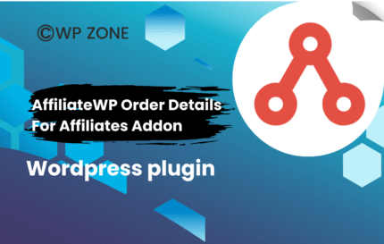 AffiliateWP Order Details For Affiliates Addon 1.3