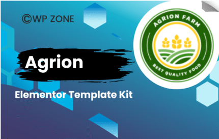 Agrion - Agriculture Farm & Farmers Template Kit