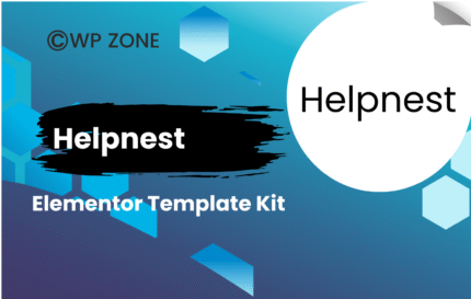 Helpnest - Charity Elementor Template Kit