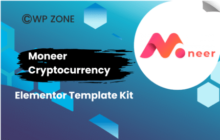 Moneer – Cryptocurrency Elementor Template Kit