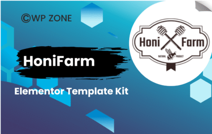 HoniFarm - Honey Bee Farm Elementor Template Kit