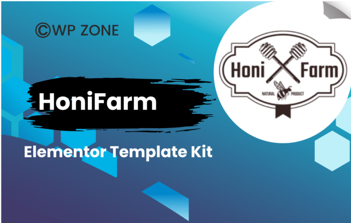 HoniFarm - Honey Bee Farm Elementor Template Kit