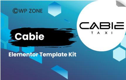 Cabie - Taxi Booking Service Elementor Pro Template Kit