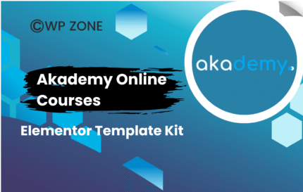Akademy Elementor Template Kit