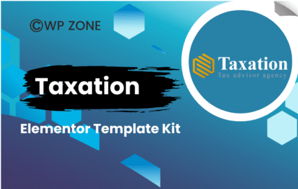 Taxation - Tax Advisor & Financial Consulting Elementor Pro Template Kit