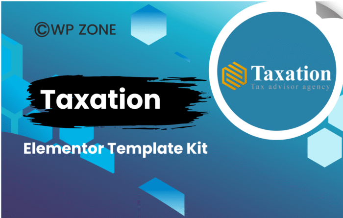 Taxation - Tax Advisor & Financial Consulting Elementor Pro Template Kit
