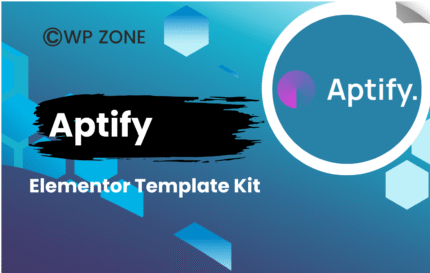 Aptify – Mobile App Landing Page & Tech Company Elementor Template Kit