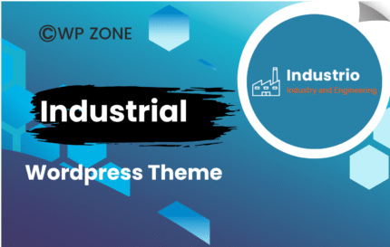 Industrial - Corporate, Industry & Factory WordPress Theme