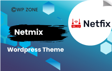Netmix | Broadband & Telecom Internet Provider WordPress Theme