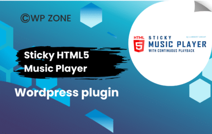 Sticky HTML5 Music Player WordPress Plugin 3.1.6