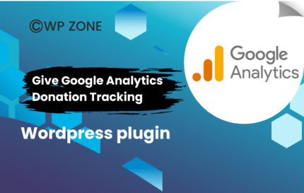 Give Google Analytics Donation Tracking 3.0.1