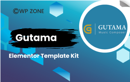 Gutama – Music Composer & Producer Elementor Template Kit