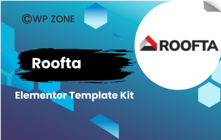 Roofta - Roofing Services Elementor Template Kit