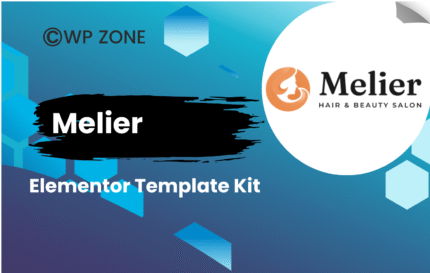 Melier | Hair & Beauty Salon Elementor Template Kit