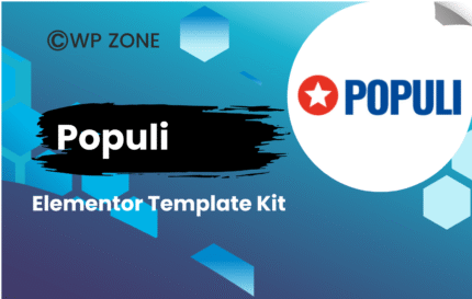 Populi - Politician Elementor Template Kit
