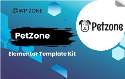PetZone - Pet Care Services Elementor Template Kit