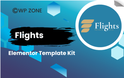 Flights - Private Jets Elementor Template Kit