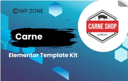 Carne - Meat Shop Elementor Template Kit