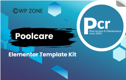 Poolcare - Swimming Pool Service & Maintenance Elementor Template Kit