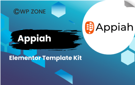 Appiah - App Landing Page Elementor Template Kit