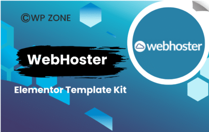 WebHoster - Web Hosting Service Elementor Template Kit