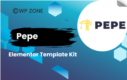 Pepe - Building & Construction Business Services Elementor Template Kit